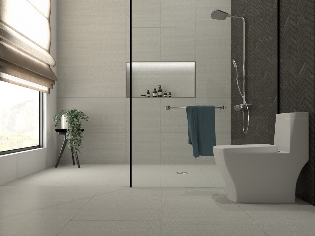 Ba&ntilde;o Oxford Caf&eacute; con Gris,,hi-res