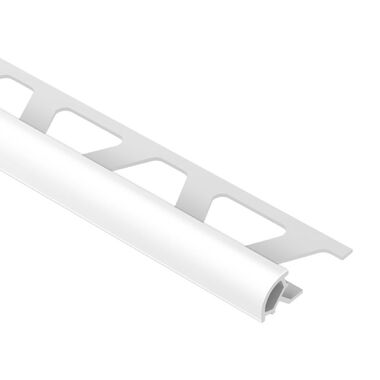 Perfil de PVC Rondec 10mm bright white