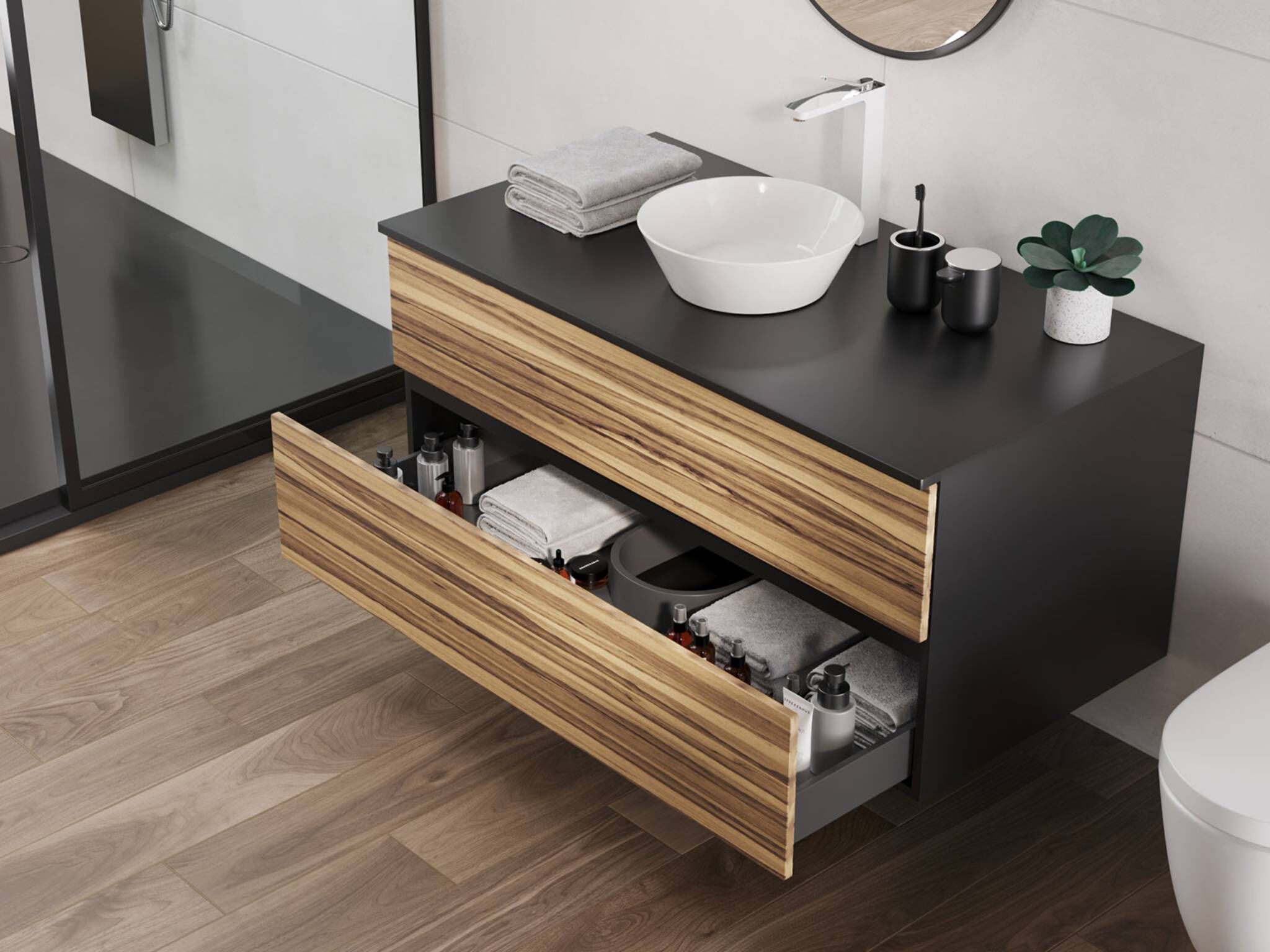 Llave Monomando Alta Para Lavabo L&iacute;nea Siena En Cromo Blanco,,hi-res image number null