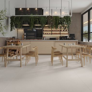 Uso Comercial Materia Blanco con Caf&eacute;