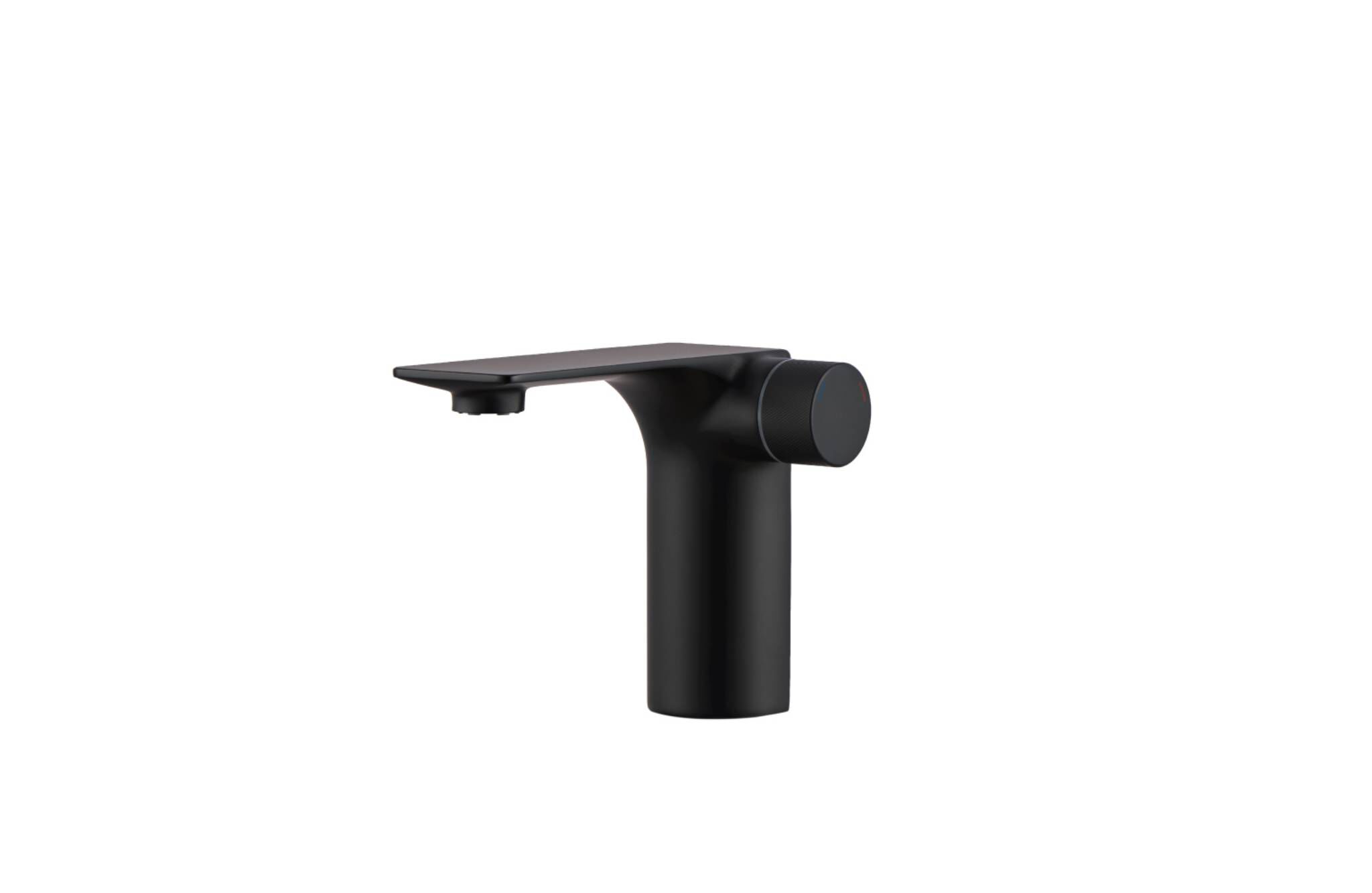 Llave Monomando Baja Para Lavabo L&iacute;nea Weismar En Negro Mate,,hi-res image number null