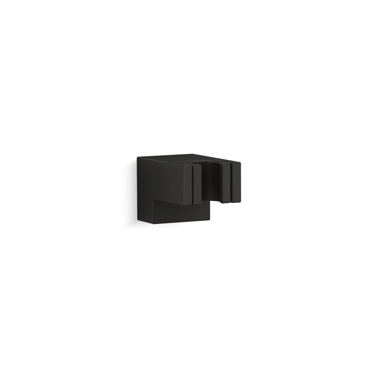 Soporte Para Regadera De Mano Para Montaje En Pared Statement Negro Mate,,hi-res image number null