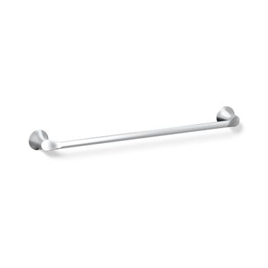 Toallero simplice de barra de 24 pulgadas polished chrome