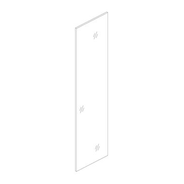 Cristal Verona Pro Lateral Derecho Fijo Unico
