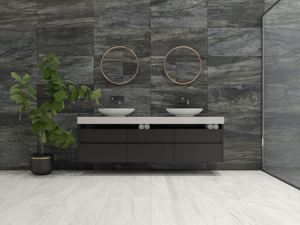 Llave De Muro Para Lavabo L&iacute;nea Dubl&iacute;n&reg; En Negro Mate,,hi-res