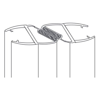 Set Verona Pro De Empaques Magneticos Para Cristales Corredizos Unico