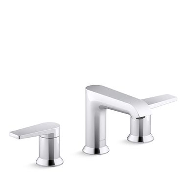 Llave Duomando Para Lavabo L&iacute;nea Hint En Cromo Pulido