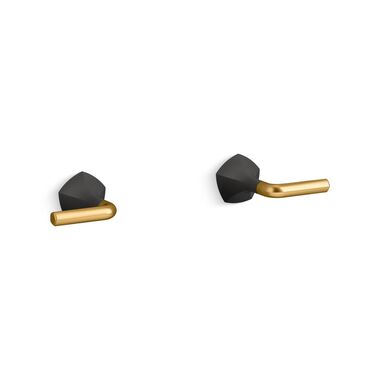 Manerales Para Lavabo En Pared Occasion Negro Mate
