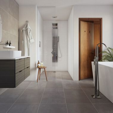 Ba&ntilde;o Polaris Gris