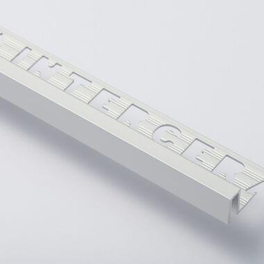 Perfil de aluminio listel XS plata mate 12mm