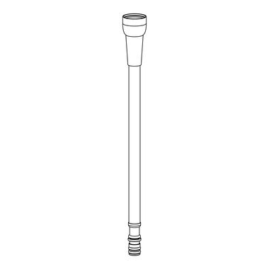 Manguera Retractil Essen Square De 1.8 Para Llave De Cocina Niquel Cepillado