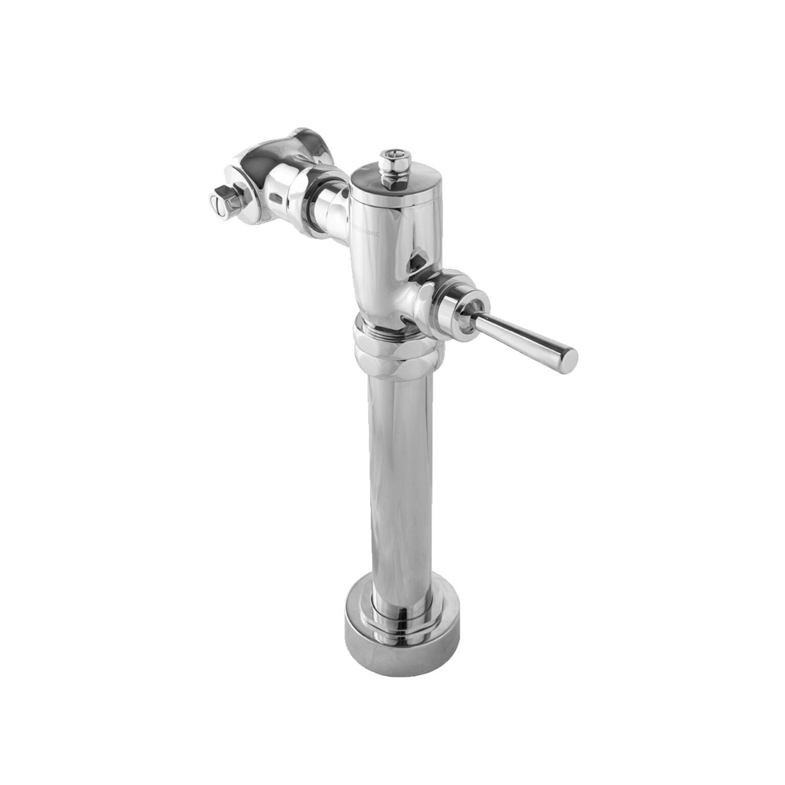 Flux&oacute;metro Manual Para Sanitario L&iacute;nea Universal En Cromo Pulido,,hi-res image number null