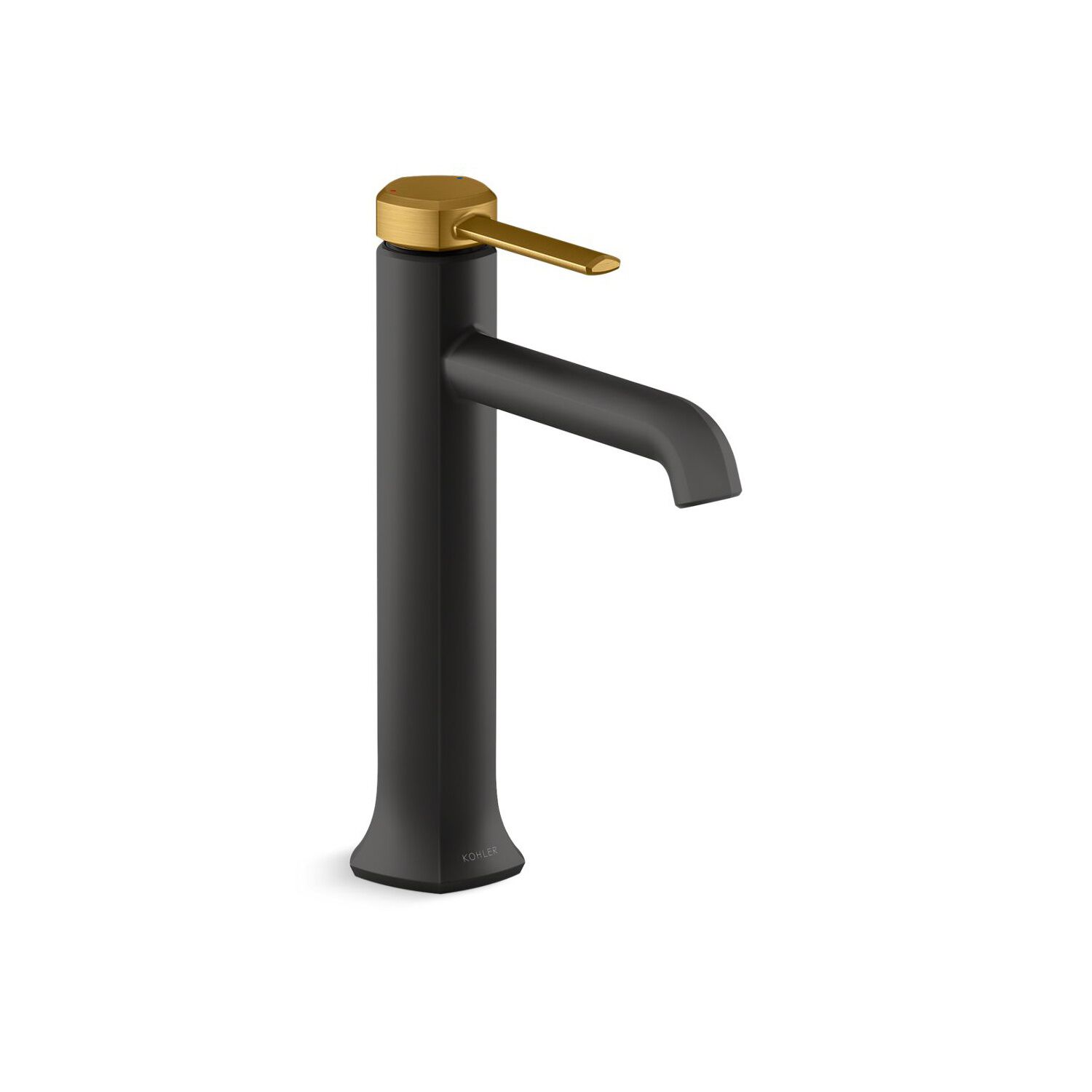 Llave Ocassion Monomando Alta Para Lavabo En Negro Mate,,hi-res image number null