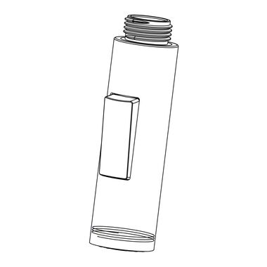 Cabezal Mosc&uacute; Para Llave De Cocina Negro Mate