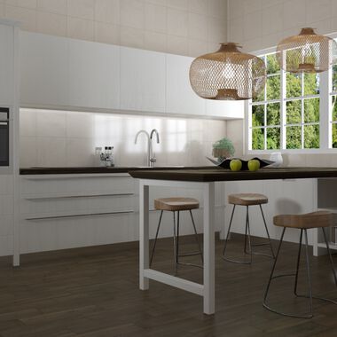 Cocina Sequoia Beige con Caf&eacute;