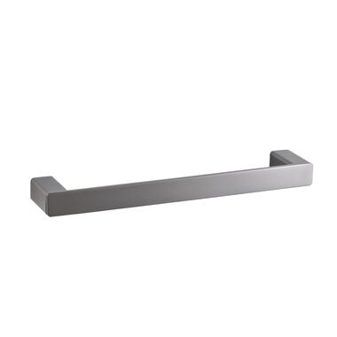 Toallero Sencillo 30 Cm L&iacute;nea Essen Square En Titanio Mate