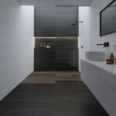 Ba&ntilde;o Black Forest Blanco con Caf&eacute;