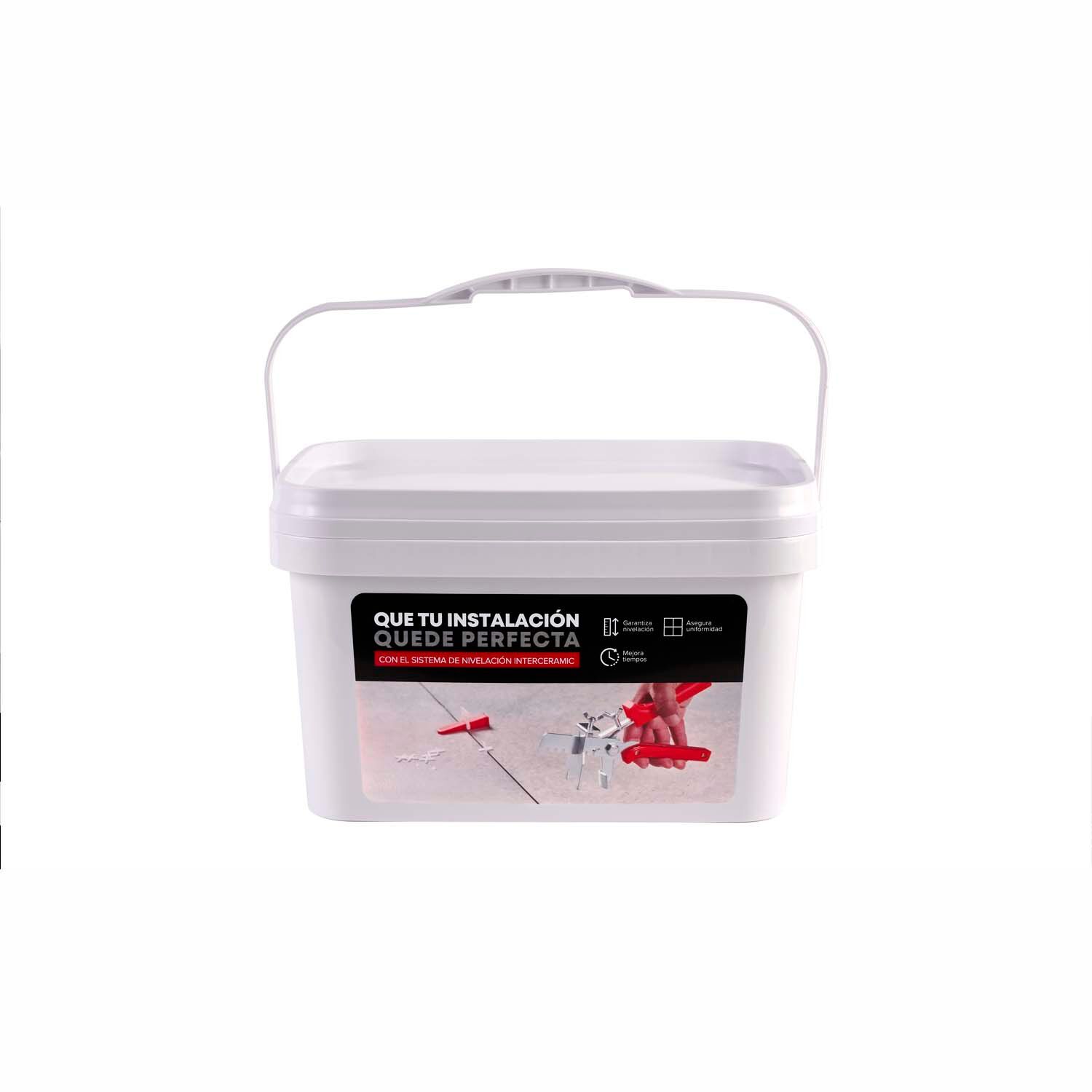 Kit sistema de nivelacion pinzas-corbatas-cu&ntilde;as interceramic,,hi-res image number null