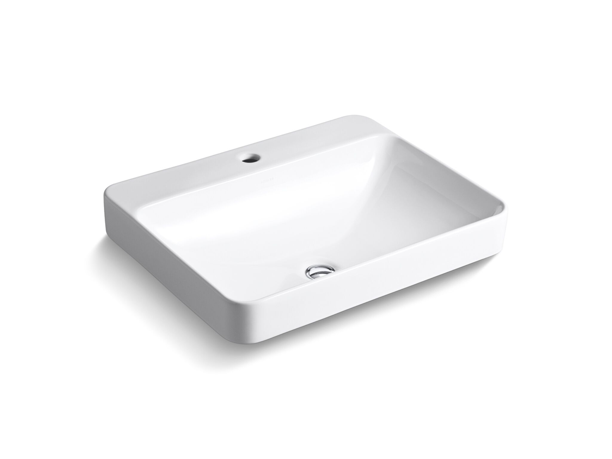 Lavabo Vessel Rectangular De Un Orificio L&iacute;nea Vox,,hi-res image number null