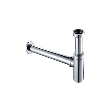 Trampa Decorativa Para Lavabo L&iacute;nea Universal En Cromo Pulido