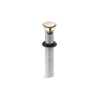 Desag&uuml;e Clicker Con Rebosadero Para Lavabo En Dorado Franc&eacute;s