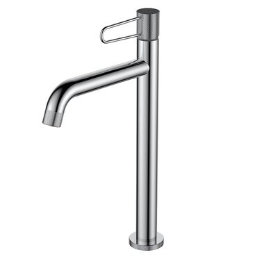 Llave monomando alta para lavabo l&iacute;nea Meyer en cromo pulido
