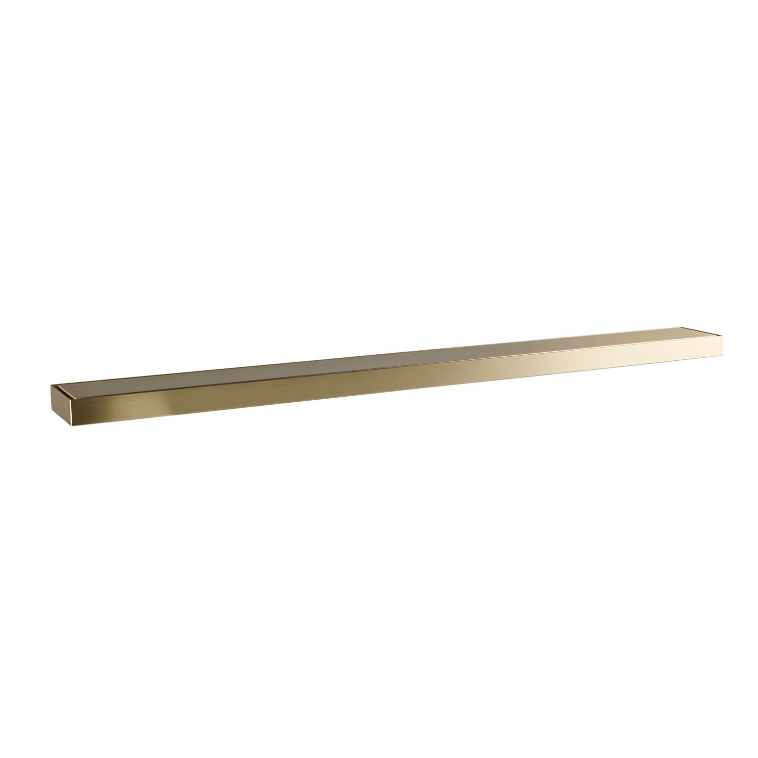 Coladera Universal Rectangular De Acero Inoxidable 8X80Cm Dorado Satinado,,hi-res image number null