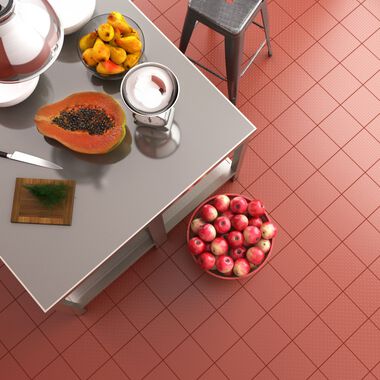 Cocina Kronos Rojo