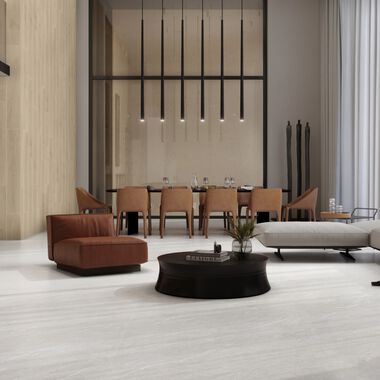 &Aacute;rea Com&uacute;n Arkistone Beige con Blanco