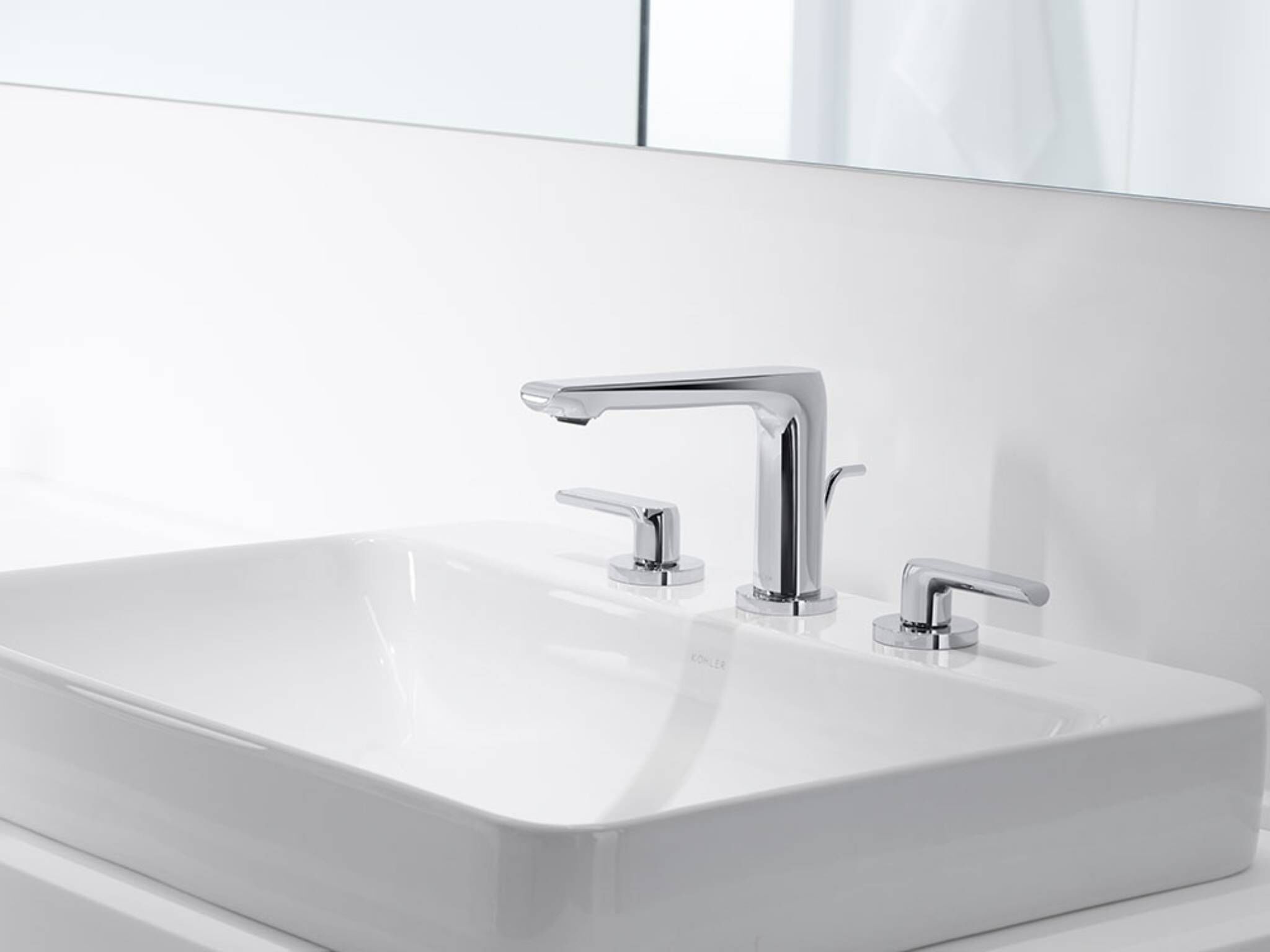 Llave Avid Duomando Para Lavabo Polished Chrome,,hi-res image number null