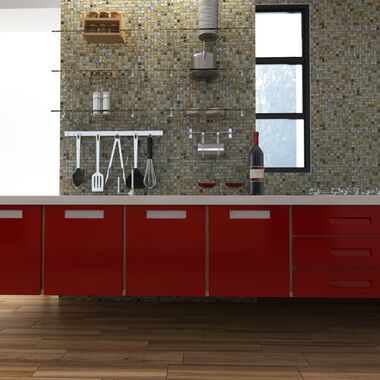 Cocina Interglass Murano Amarillo con Caf&eacute;