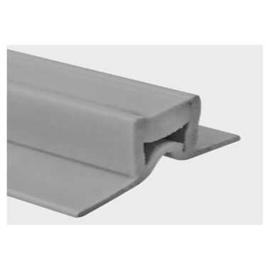 Perfil Novojunta 3 de PVC gris 10mm