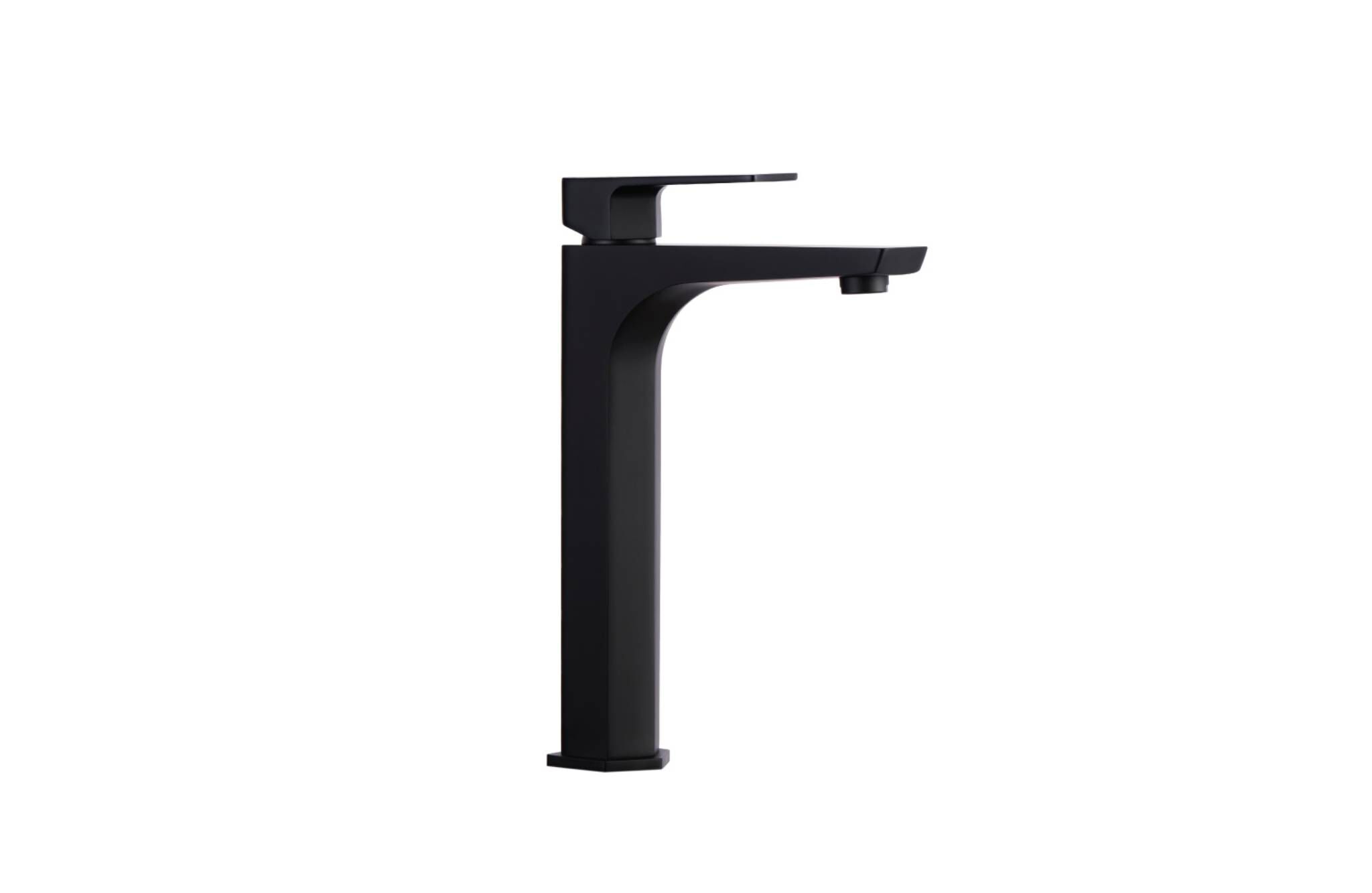 Llave Monomando Alta Para Lavabo L&iacute;nea Dessau En Negro Mate,,hi-res image number null