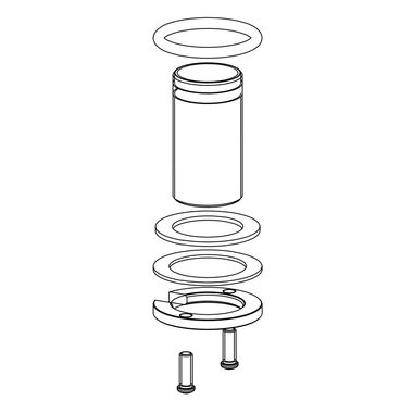 Kit De Instalacion Meissen Pro Para Llave Monomando Alta Unico