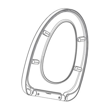 Asiento Dessau Para Sanitario White Pearl