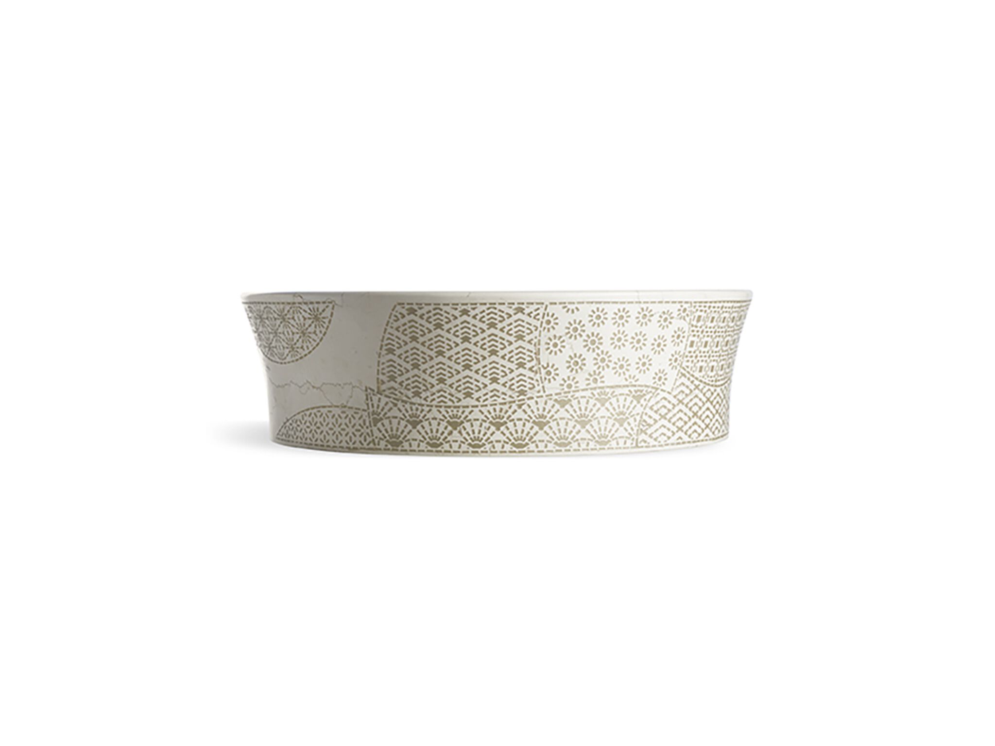 Lavabo Vessel L&iacute;nea Kensho En Grey Bianconne,,hi-res image number null