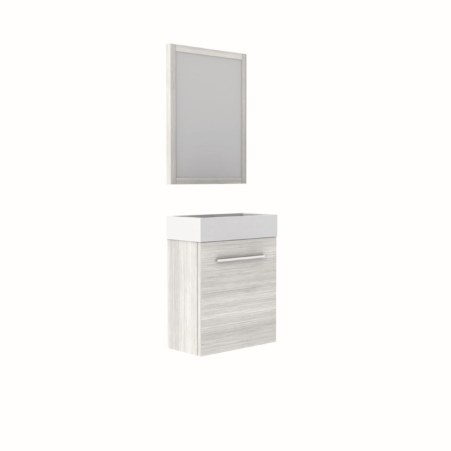 Vanity Cartagena&reg; De 45.7 X 23 X 49 Cm Color Ceniza,,hi-res