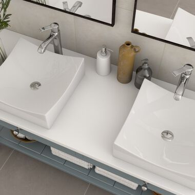 Ba&ntilde;o Modulor Gris