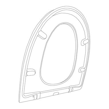 Asiento Kiev Para Sanitario Kiev Blanco