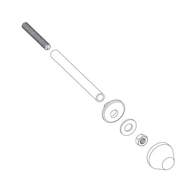 Tornillos San Marino De Anclaje Para Fijacion De Taza Unico