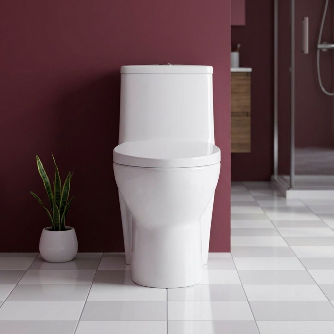 Sanitario Una Pieza Doble Descarga L&iacute;nea Mil&aacute;n&reg;,,hi-res image number null