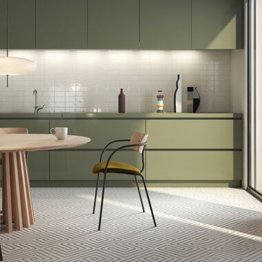 Cocina Form Blanco con Gris