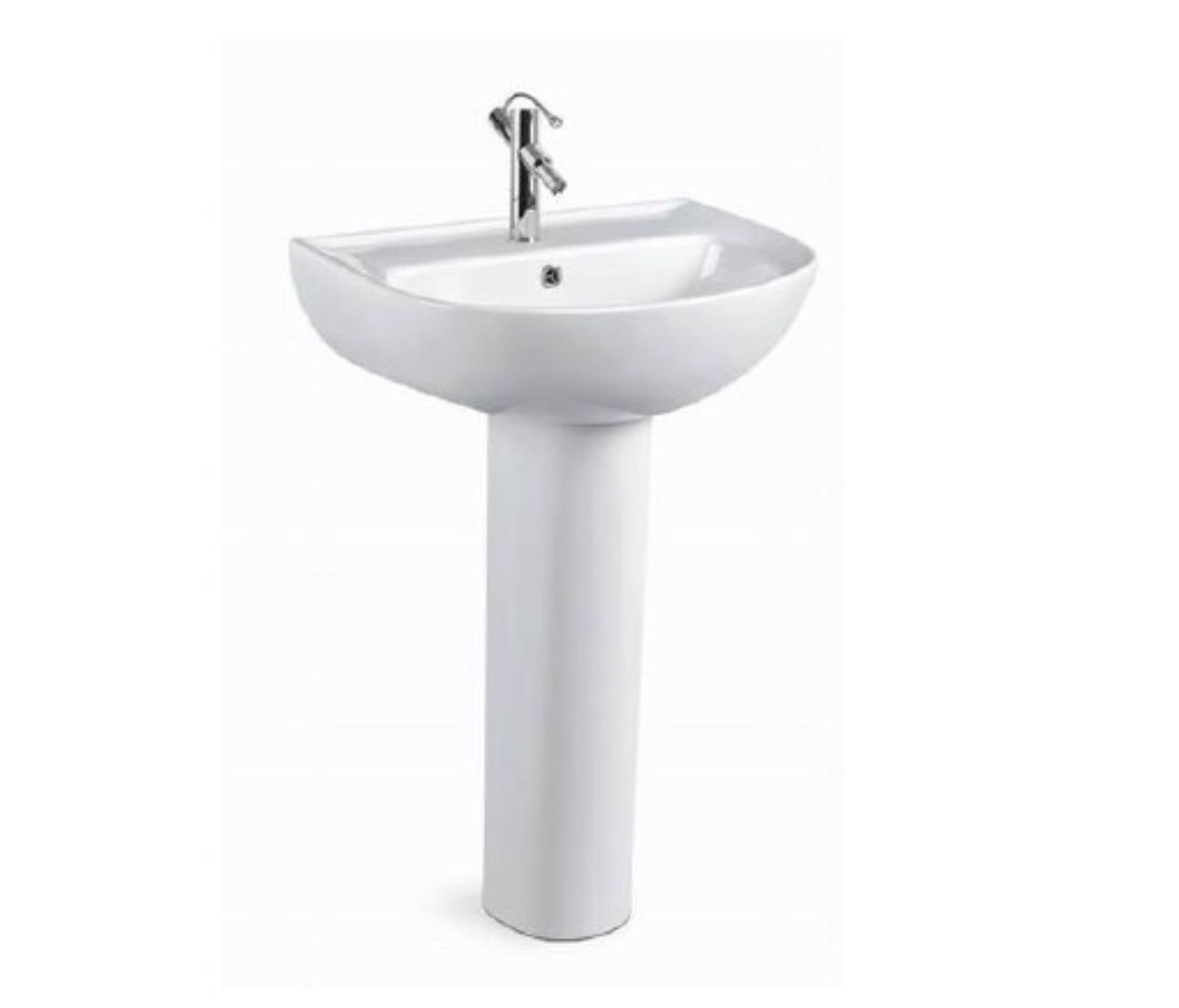 Lavabo De Pedestal Centerset L&iacute;nea Lucca,,hi-res image number null