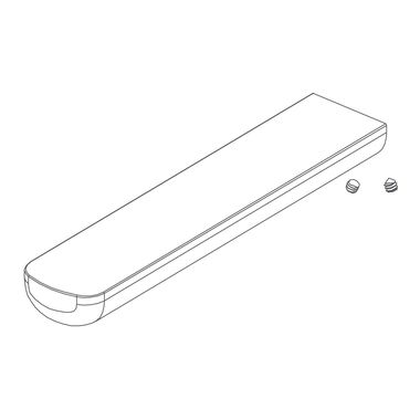Salida De Agua Dublin Para Llave De Muro Cromo Blanco