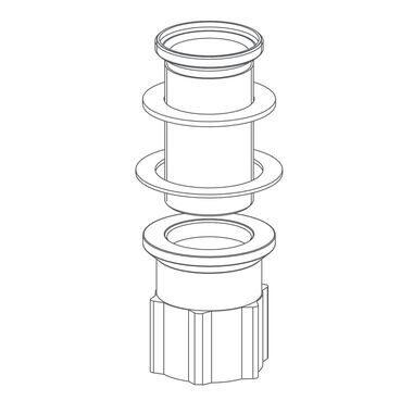 Sistema De Fijacion Ribbon Para Llave Monomando Unico