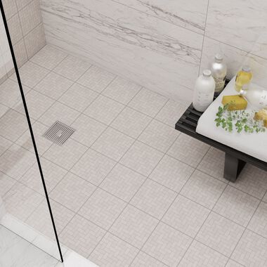 Ba&ntilde;o Valparaiso Blanco con Gris