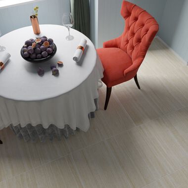 Uso Comercial Thassos Travertine Beige con Blanco
