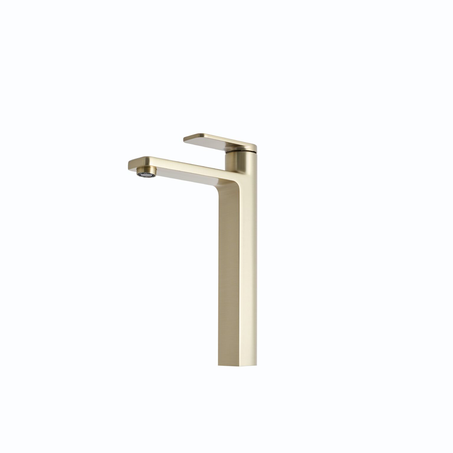 Llave Monomando Alta Para Lavabo L&iacute;nea Meissen En Dorado Satinado,,hi-res image number null