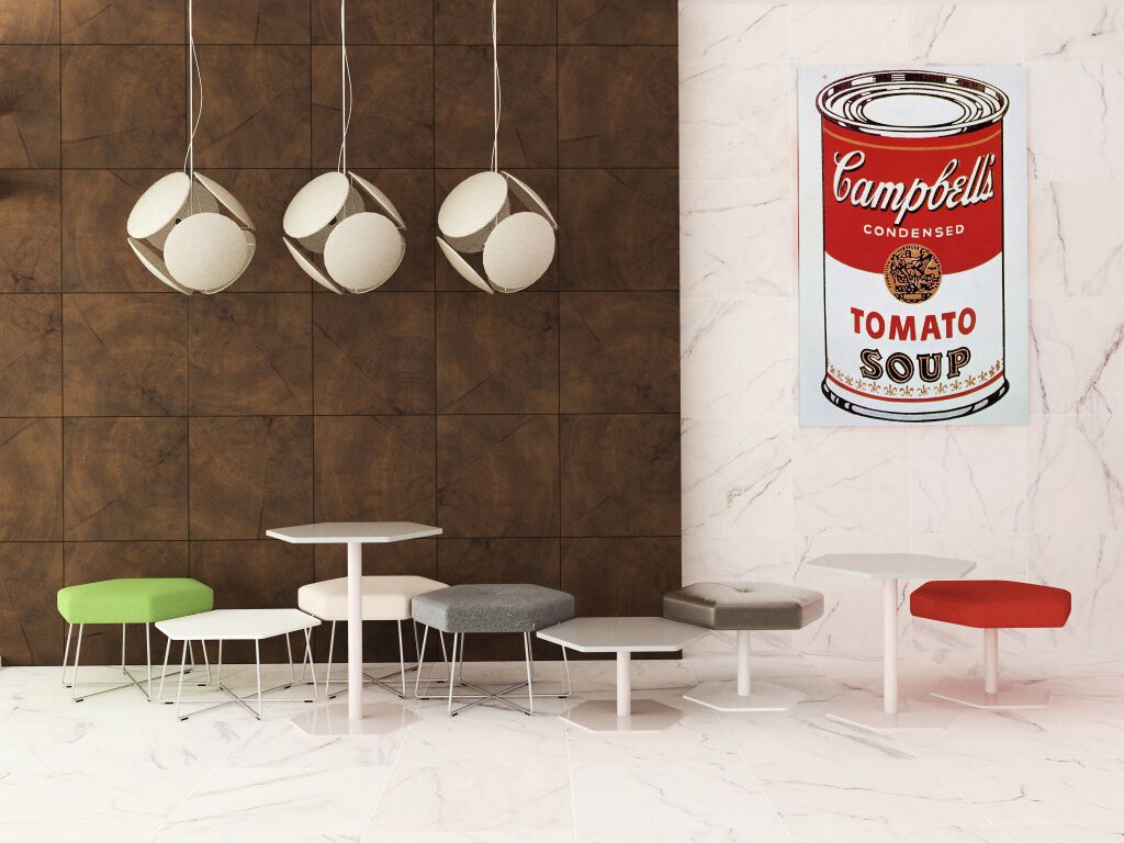 Uso Comercial W-age Blanco con Caf&eacute;,,hi-res