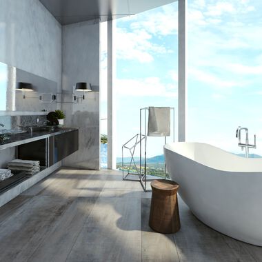 Ba&ntilde;o Amazonia Gris